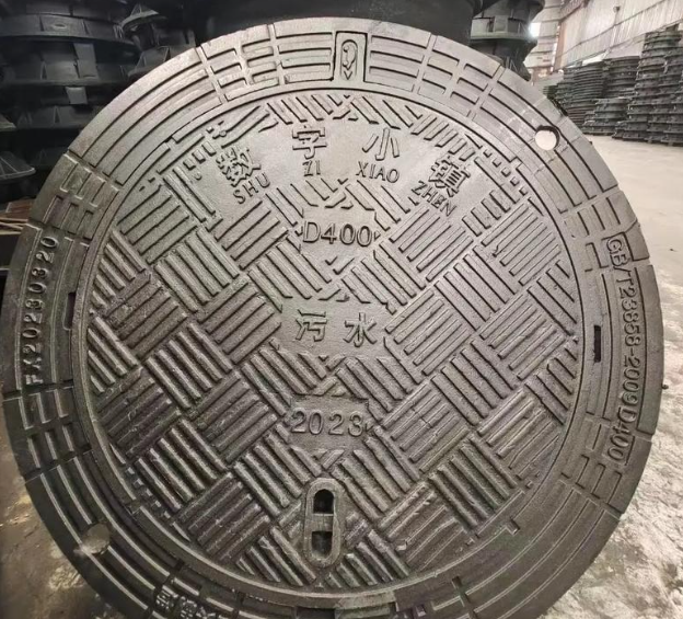 梓潼球墨铸铁防沉降井盖展示
